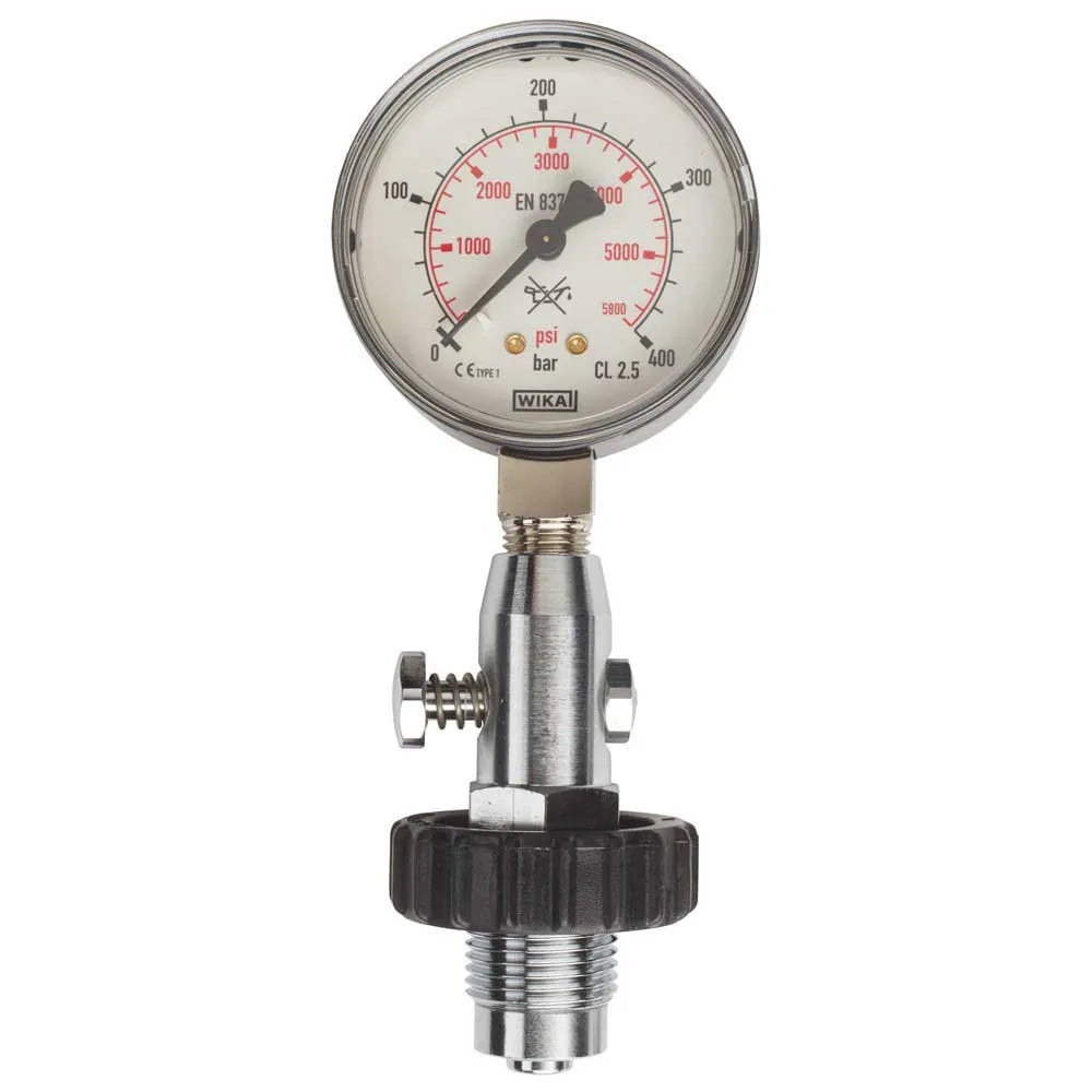 OMS Cylinder Pressure Testing Gauge Din Up To 300 Bar/4300 Psi pressure gauge
