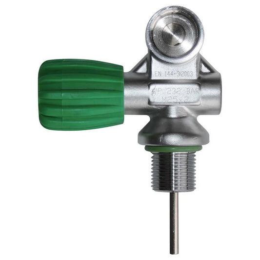 OMS DIN Mono EU Nitrox M26/2 230 Bar valve