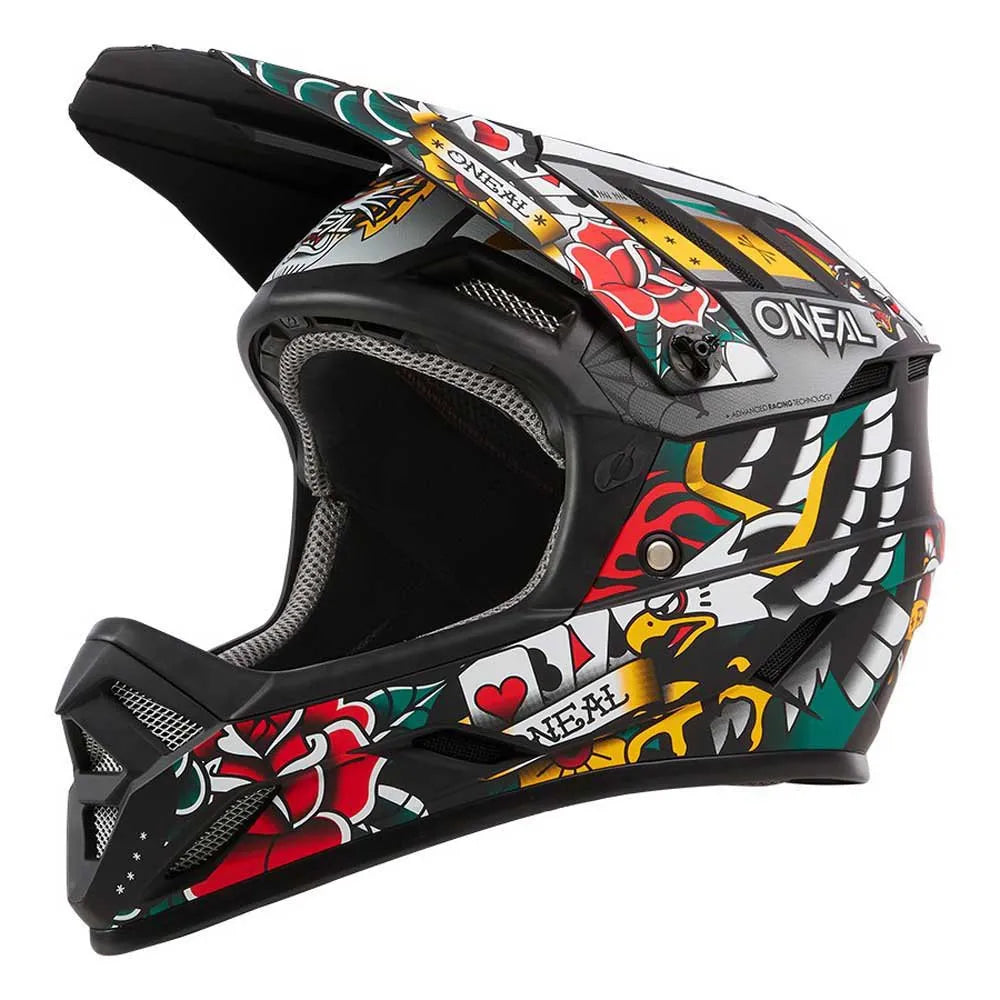 Oneal Backflip Inked downhill helmet