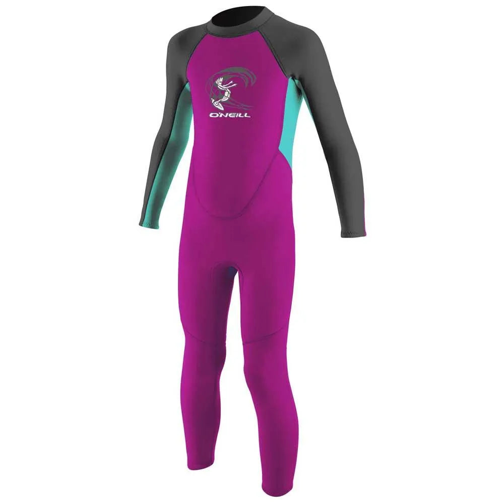 O´neill wetsuits Toddler Reactor II 2 mm Junior Long Sleeve Back Zip Neoprene Suit