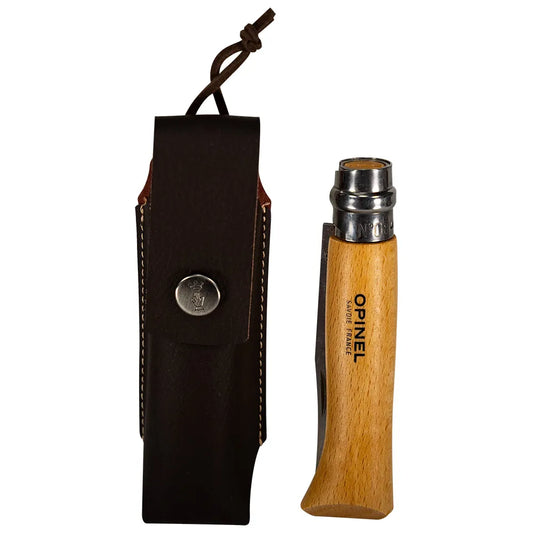 Opinel N°08 Inox+Case pocket knife