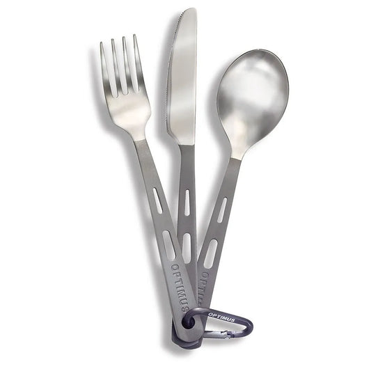 Optimus Titanium Cutlery set 3 pieces
