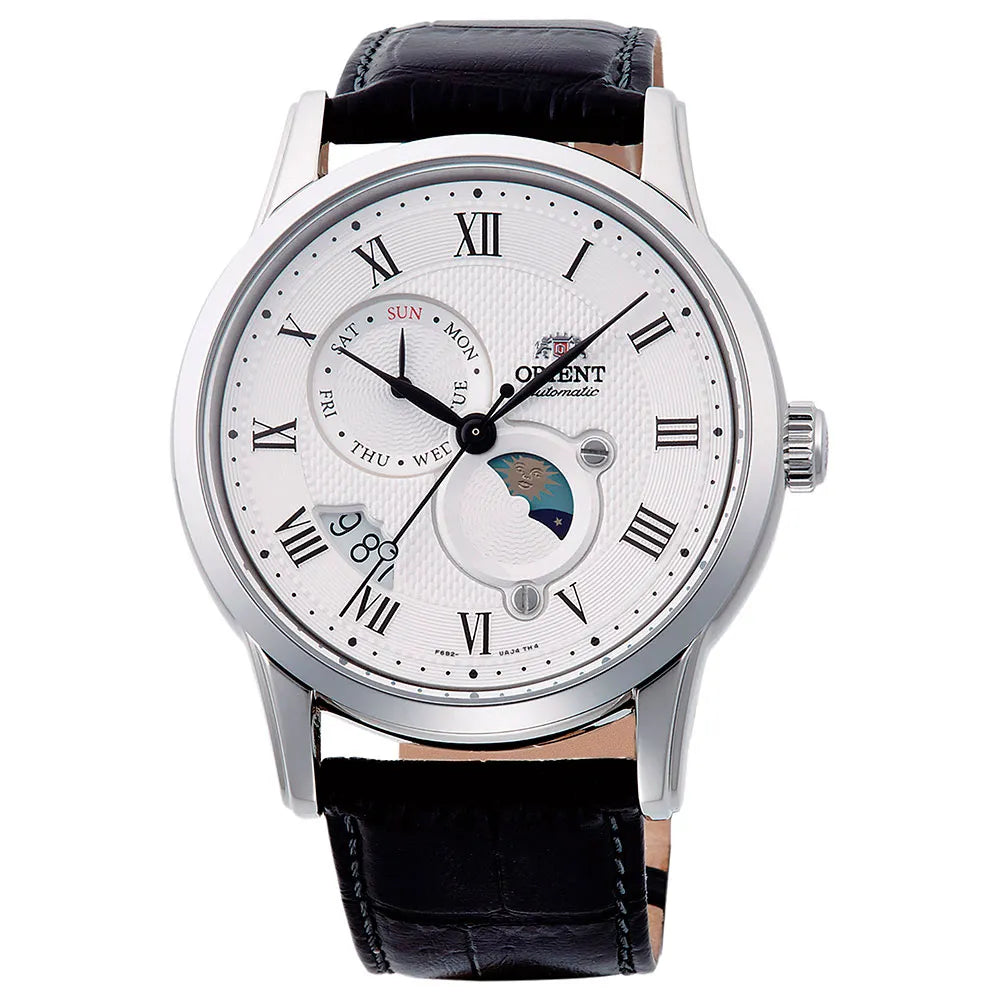 Orient watches Classic Sun & Moon 43 mm watch