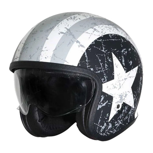 Origine Spirit Rebel Star open face helmet