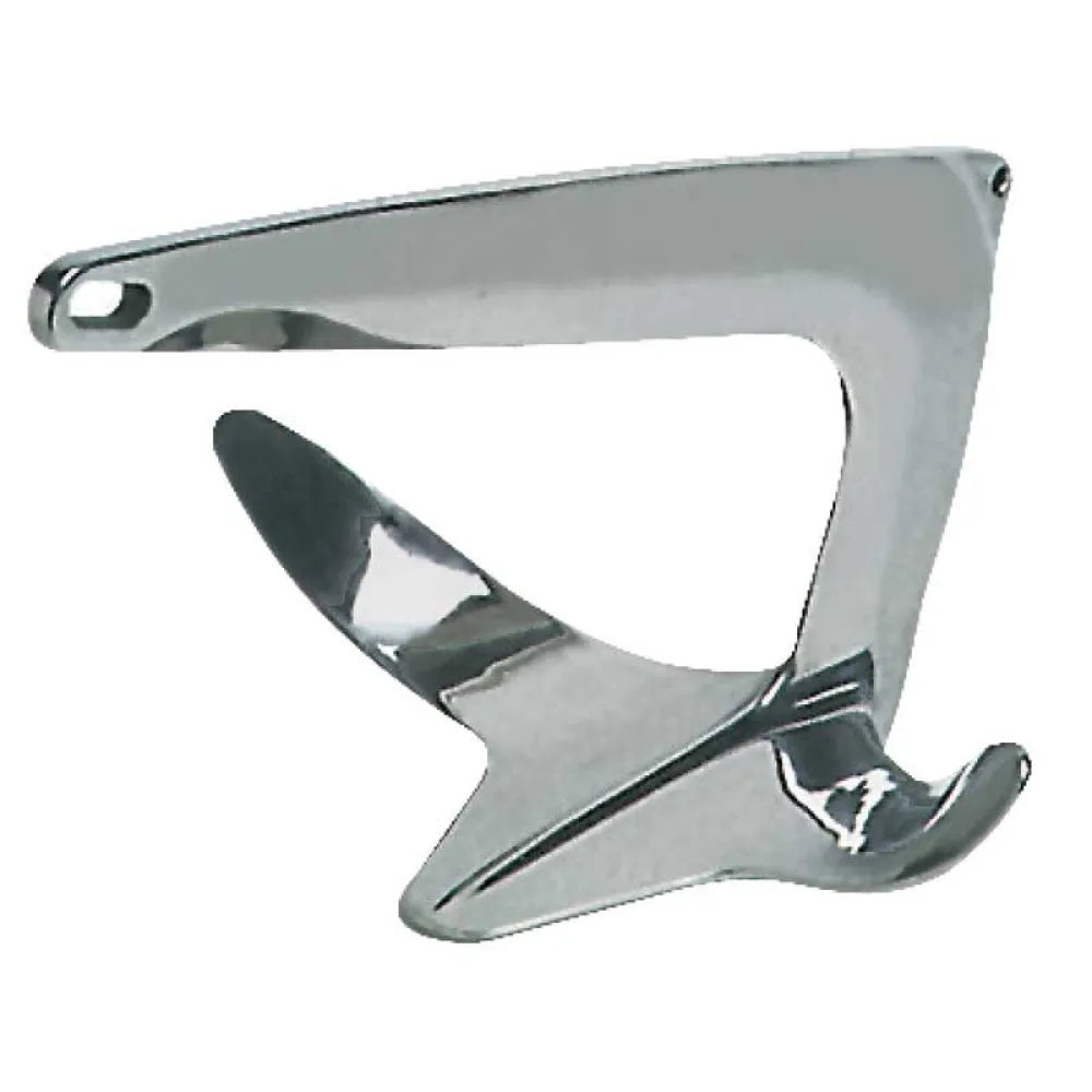 Osculati Trefoil stainless steel anchor 15kg
