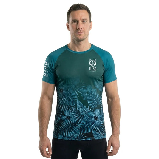 Otso M/corta Tropical Green short sleeve T-shirt
