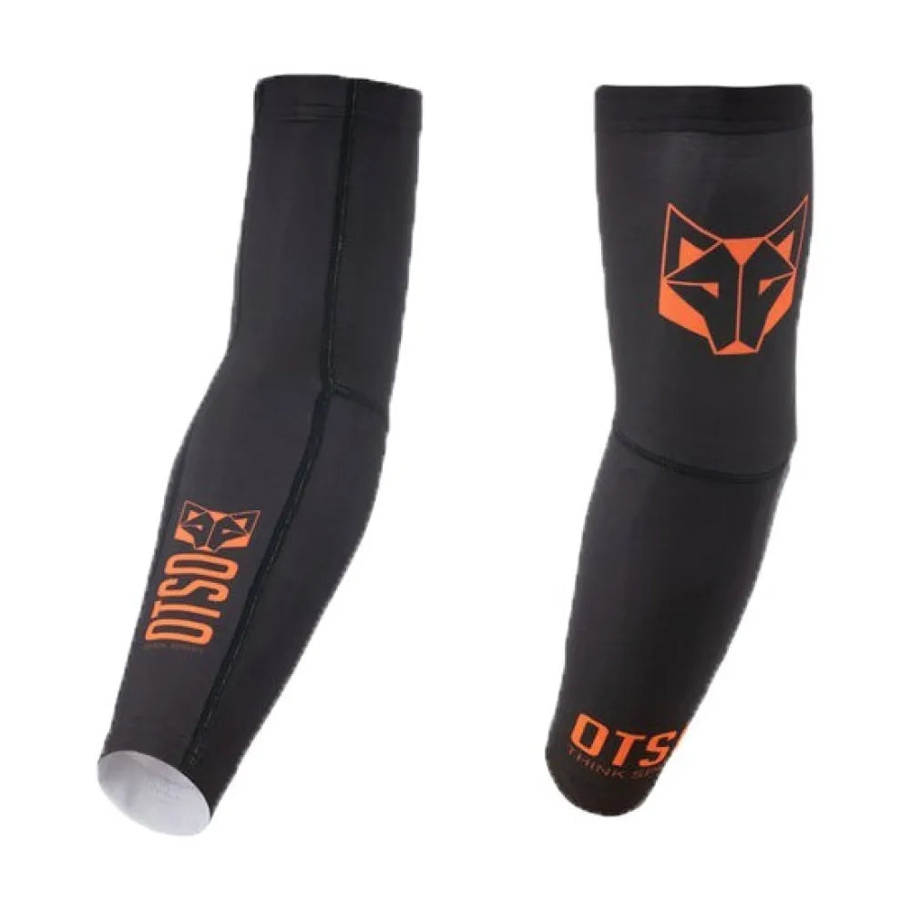 Otso Ultralight Black/Fluo Orange arm warmers