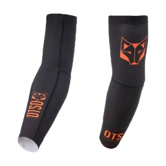 Otso Ultralight Black/Fluo Orange arm warmers