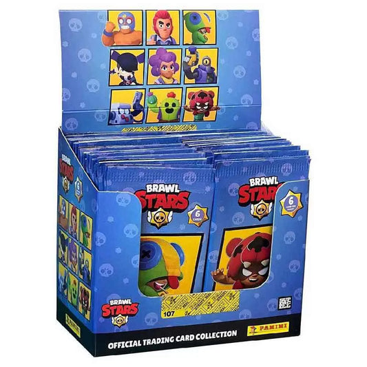 Panini Brawl Stars 2 Booster Box 50 Packs trading cards spanish