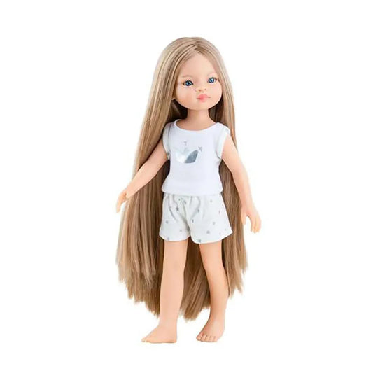 Paola reina Friends Manic Pijama White doll 32 cm