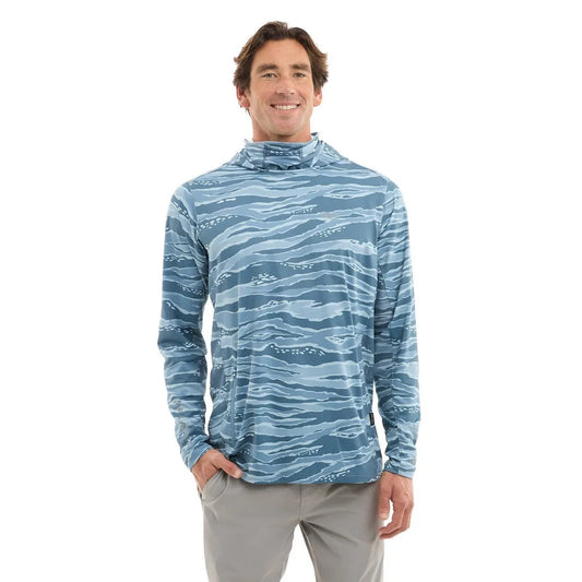Pelagic Exo Tech Wahoo UV Hooded Long Sleeve T-Shirt