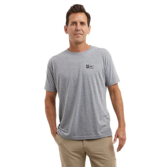 Pelagic Premium Triblend Rusted Icon short sleeve T-shirt