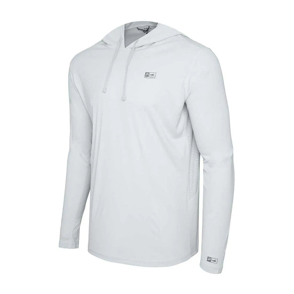 Pelagic Vaportek Solid UV Hooded Long Sleeve T-Shirt