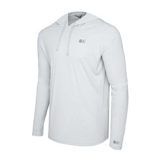 Pelagic Vaportek Solid UV Hooded Long Sleeve T-Shirt