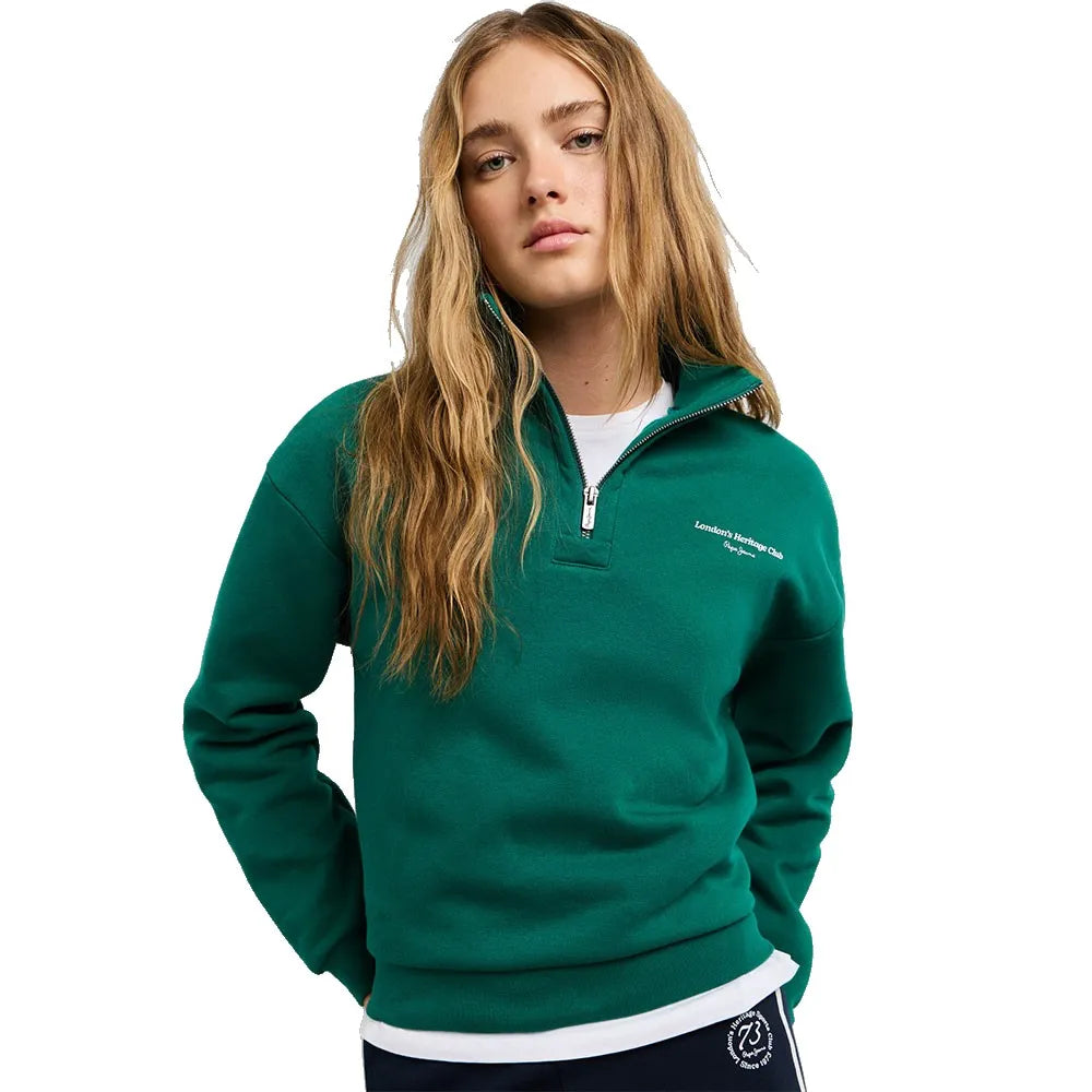 Pepe jeans Bertha half zip sweatshirt