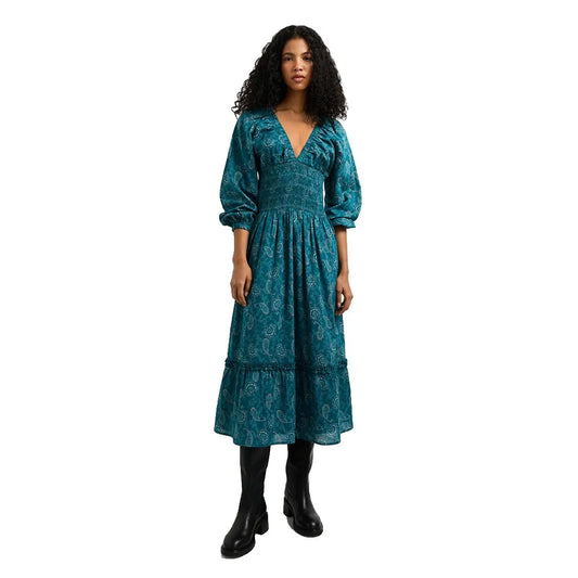 Pepe jeans Giselle long sleeve midi dress