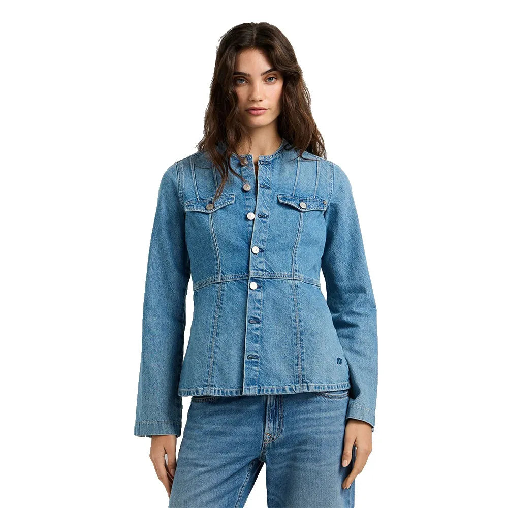 Pepe jeans Karen Collarless denim jacket