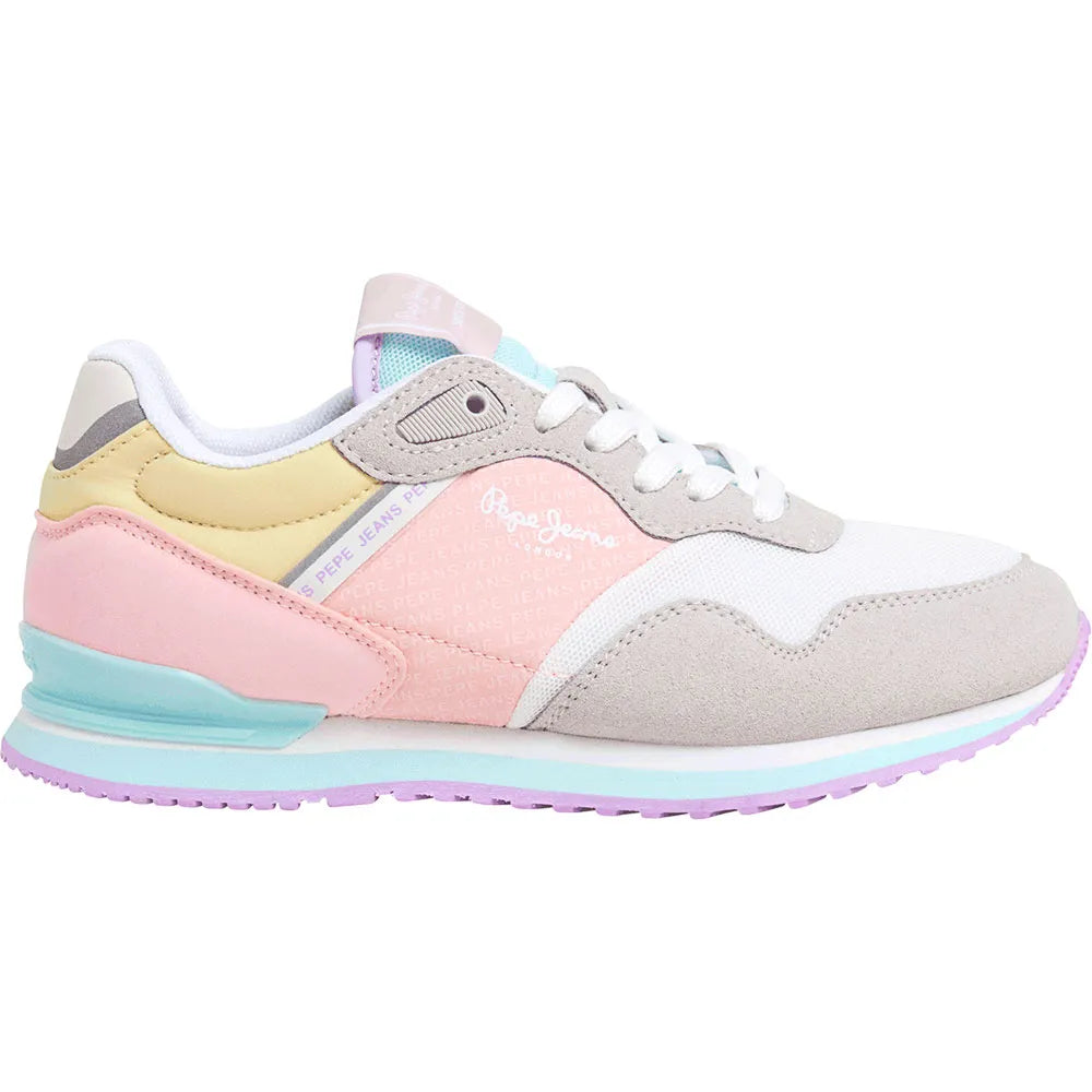 Pepe jeans London Print trainers