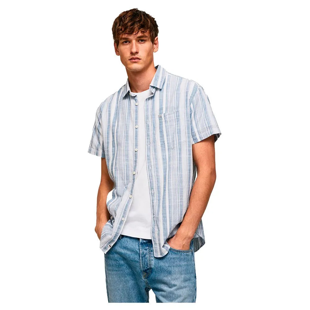 Pepe jeans Luther short sleeve shirt