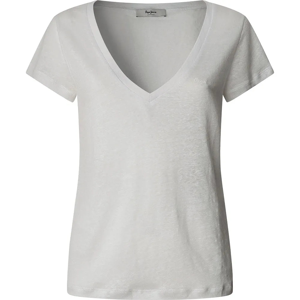 Pepe jeans Megan short sleeve v neck T-shirt