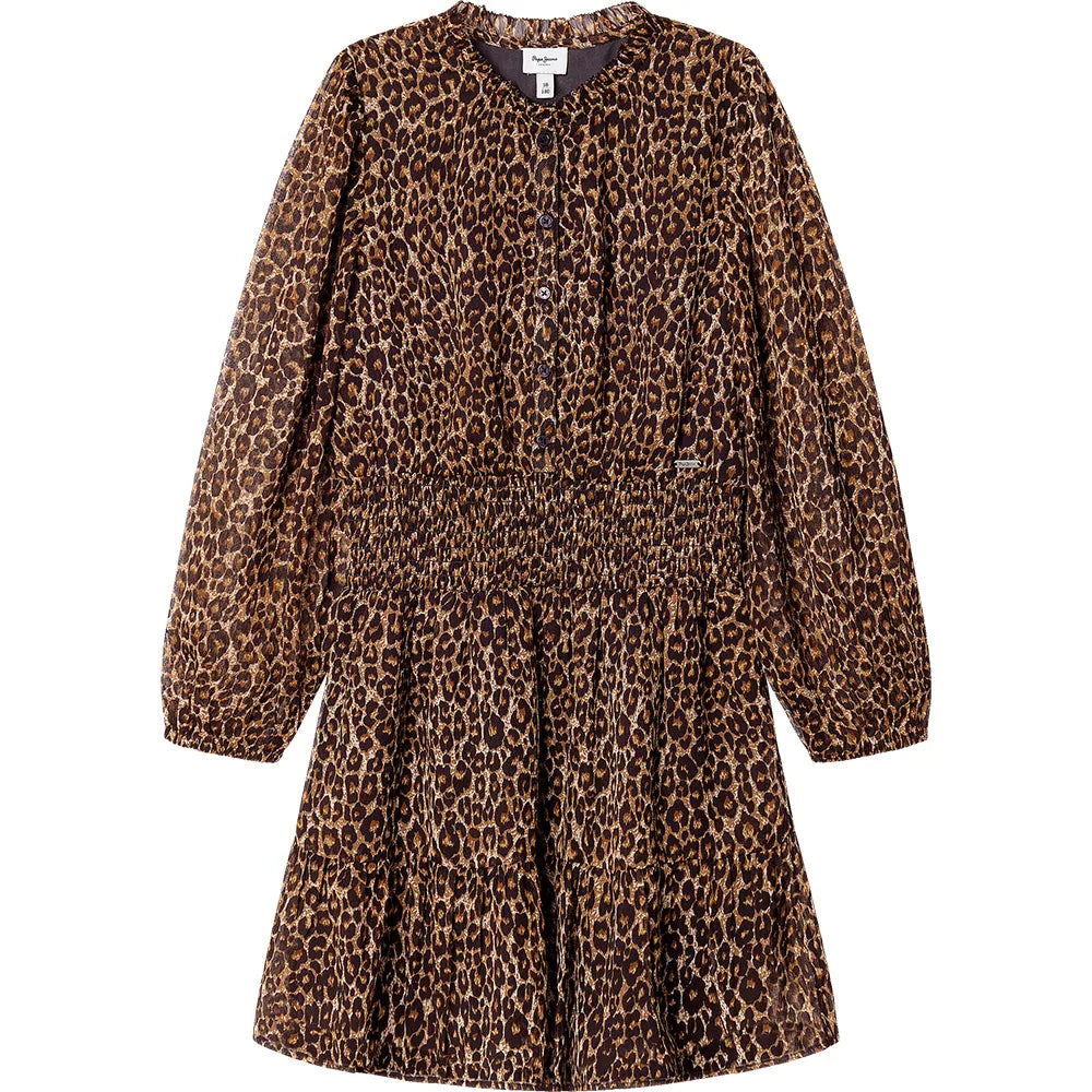 Pepe jeans Noha long sleeve short dress