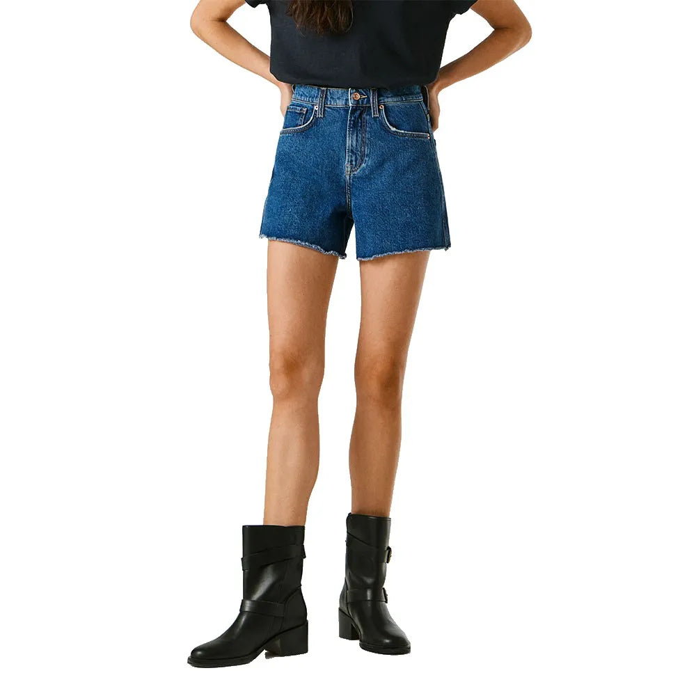 Pepe jeans Rachel High waist denim shorts