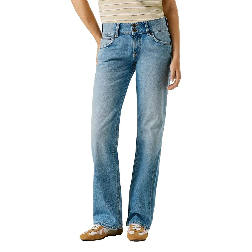 Pepe jeans Venus Straight Fit low waist jeans