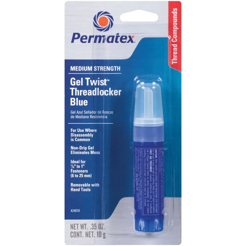 Permatex Gel Twist Medium Strength Threadlocker