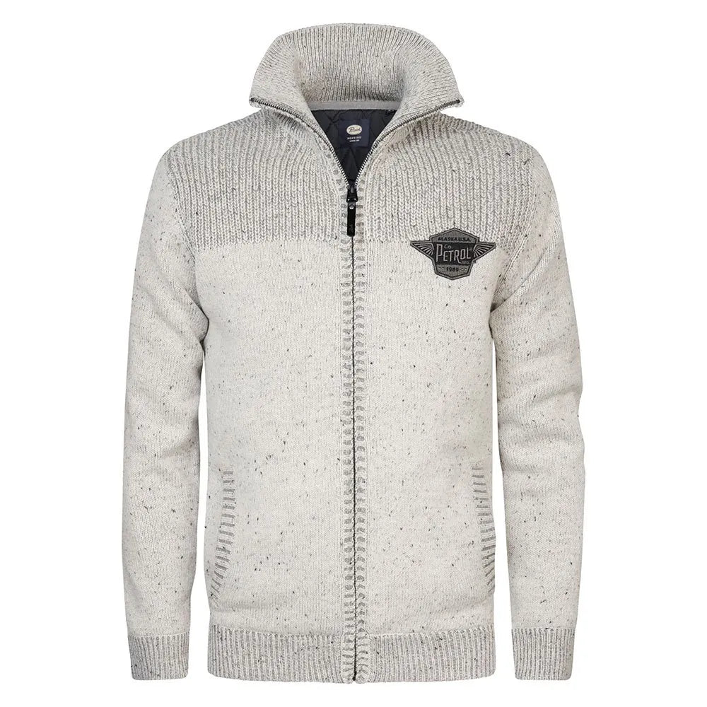Petrol industries M-3040-KWC283 full zip sweater