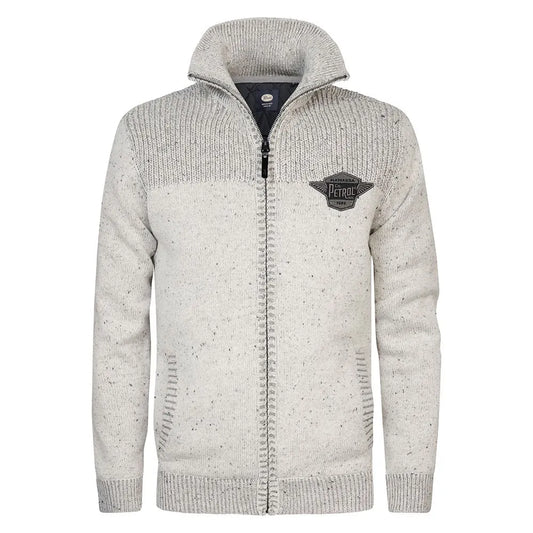 Petrol industries M-3040-KWC283 full zip sweater