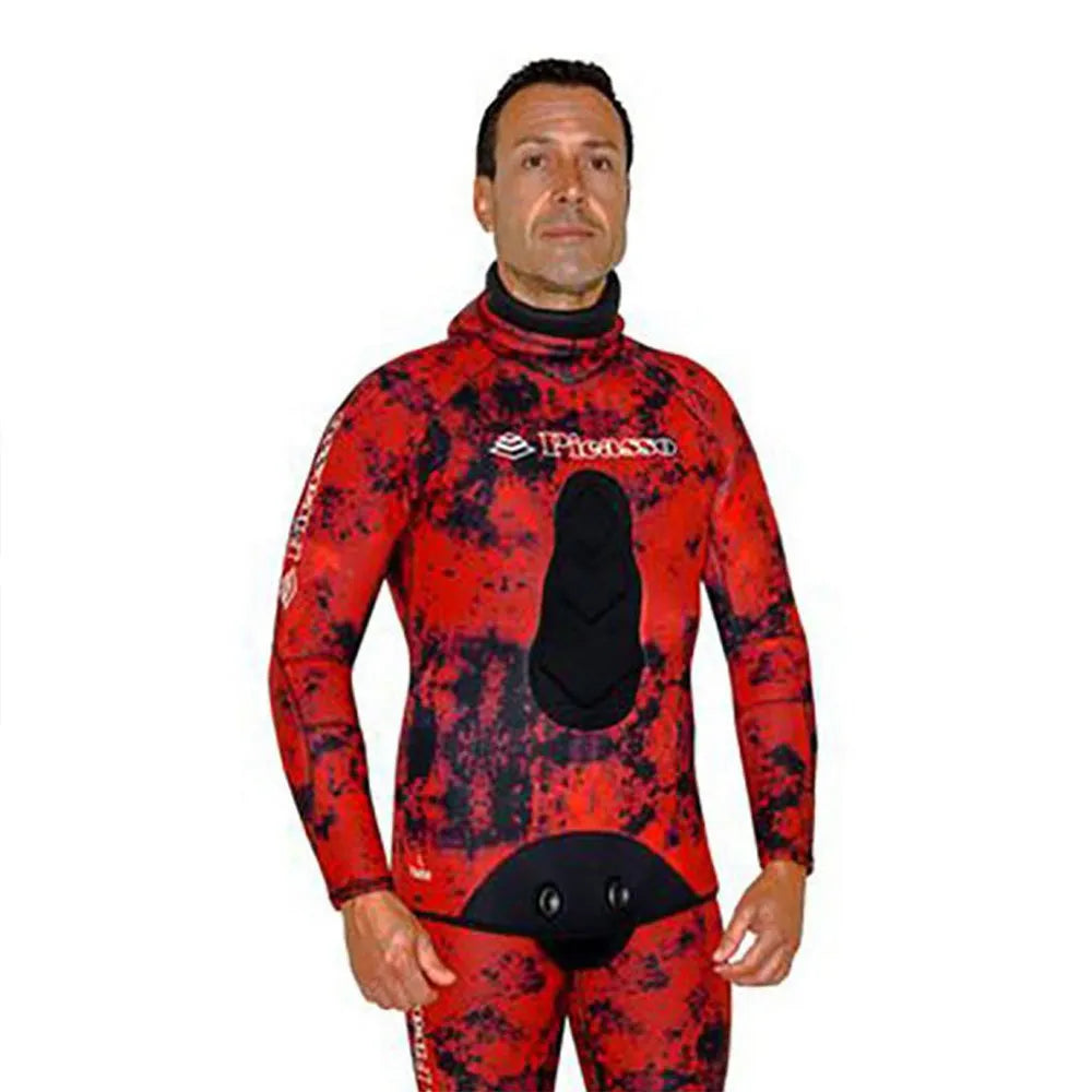 Picasso Camo Blood 3 mm spearfishing jacket