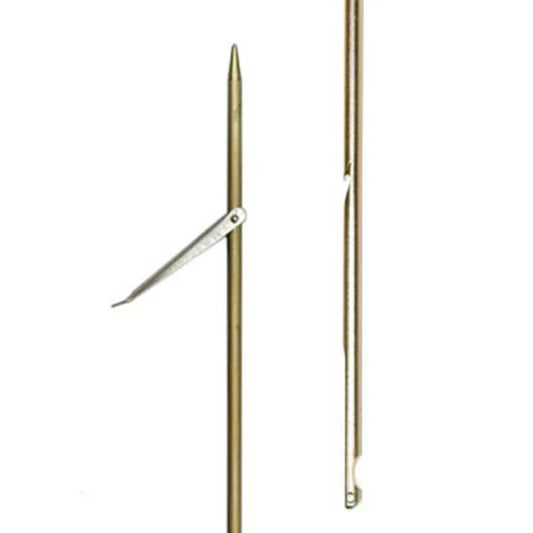 Picasso Gold Spring Steel Round Notch Spear 7 mm single flopper spearshaft