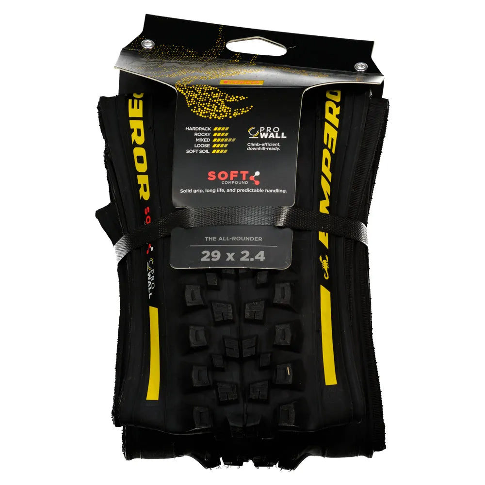 Pirelli Scorpion™ EMPEROR Team Edition ProWALL 60 TPI Soft Tubeless 29´´ x 2.4 MTB tyre