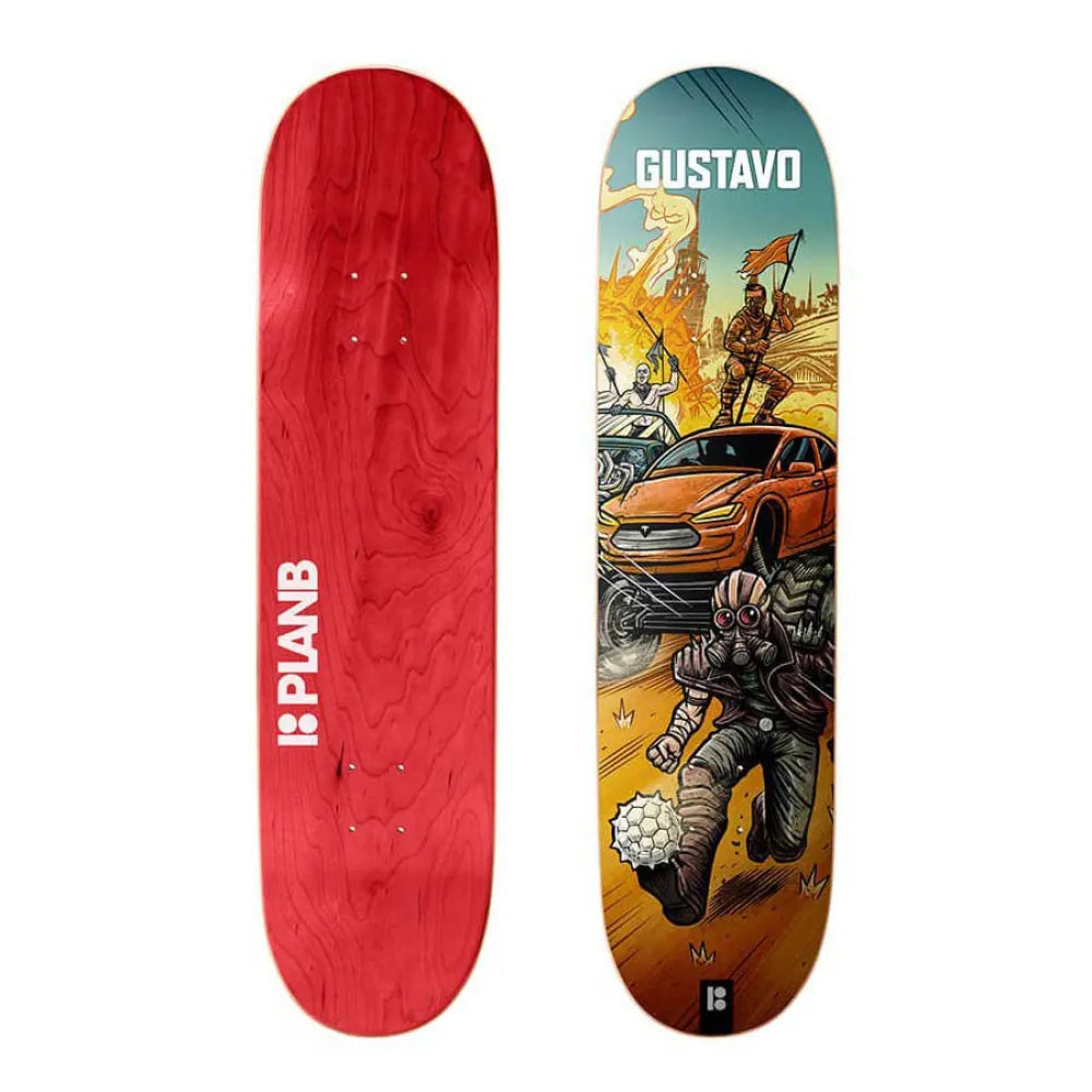 Plan b Supercharged Gustavo 8.0´´x31.33´´ skateboard deck