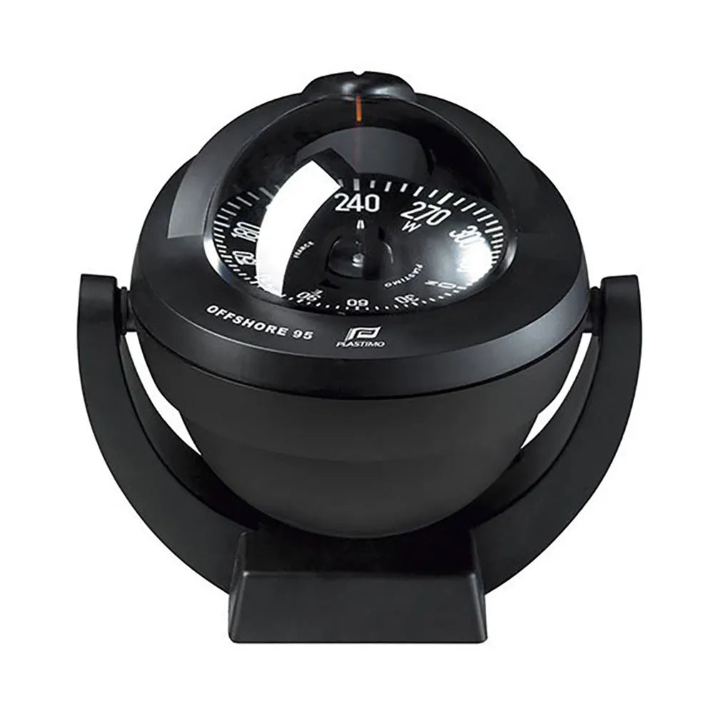 Plastimo Offshore 95 Compass With Black Flat Card