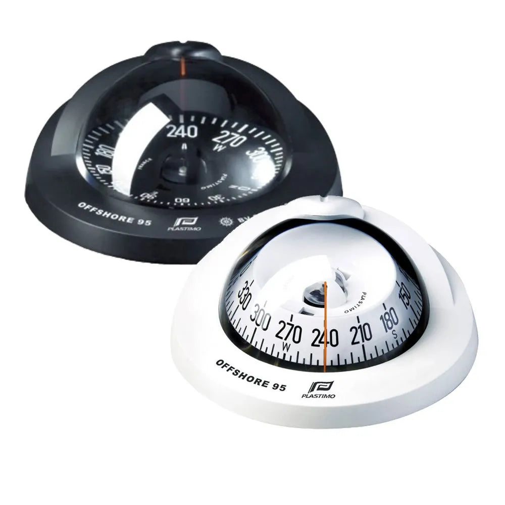 Plastimo Offshore 95 Compass With White Conical Card