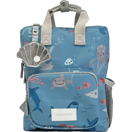 Play and store Sharks mini backpack