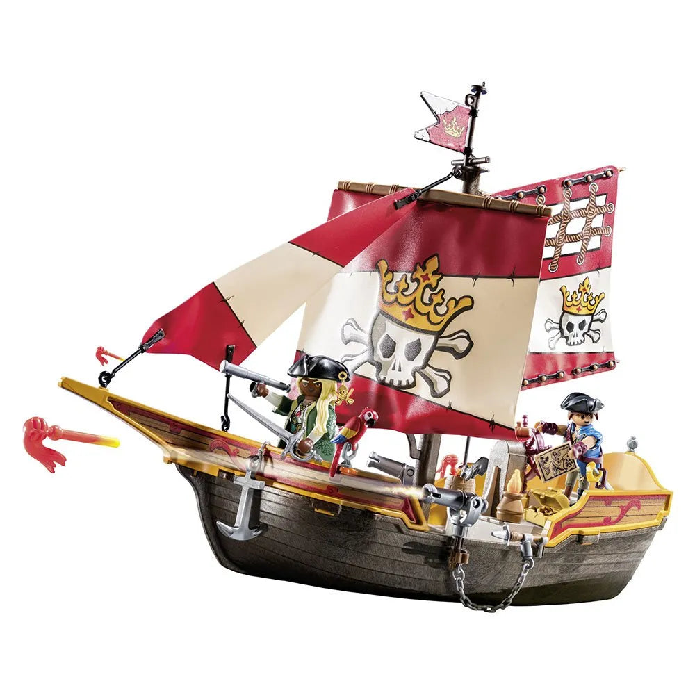 Playmobil Pirate Ship Construction Game