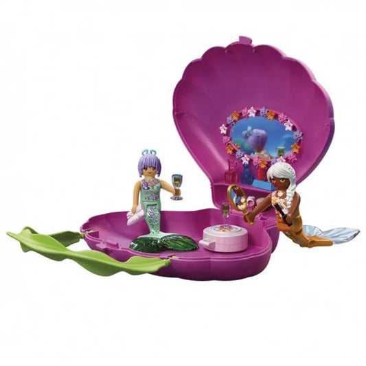 Playmobil Seashell Handbag With Mermaid Construction Game