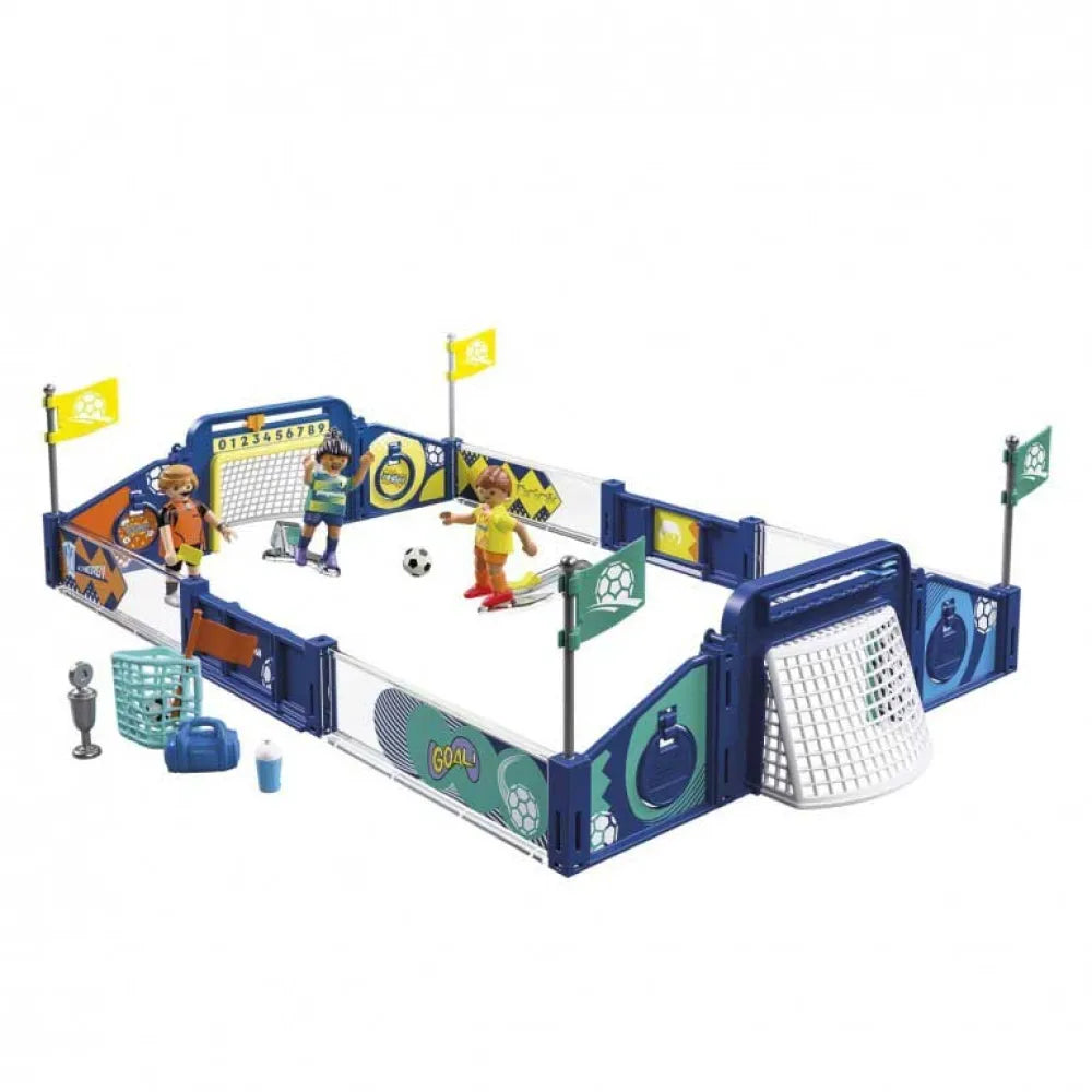 Playmobil Soccer Stadium Construction Game