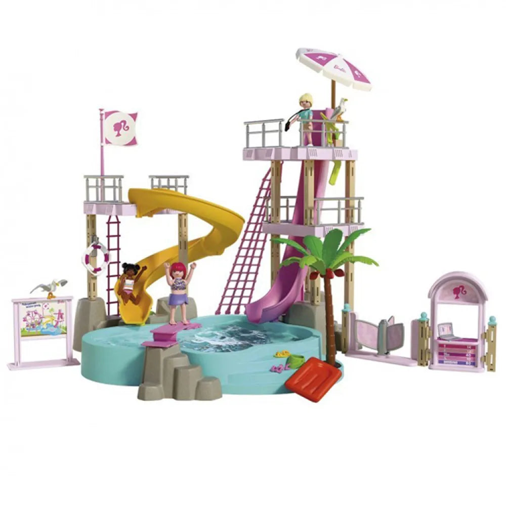 Playmobil X Barbie Water Park Construction Game 146 pieces