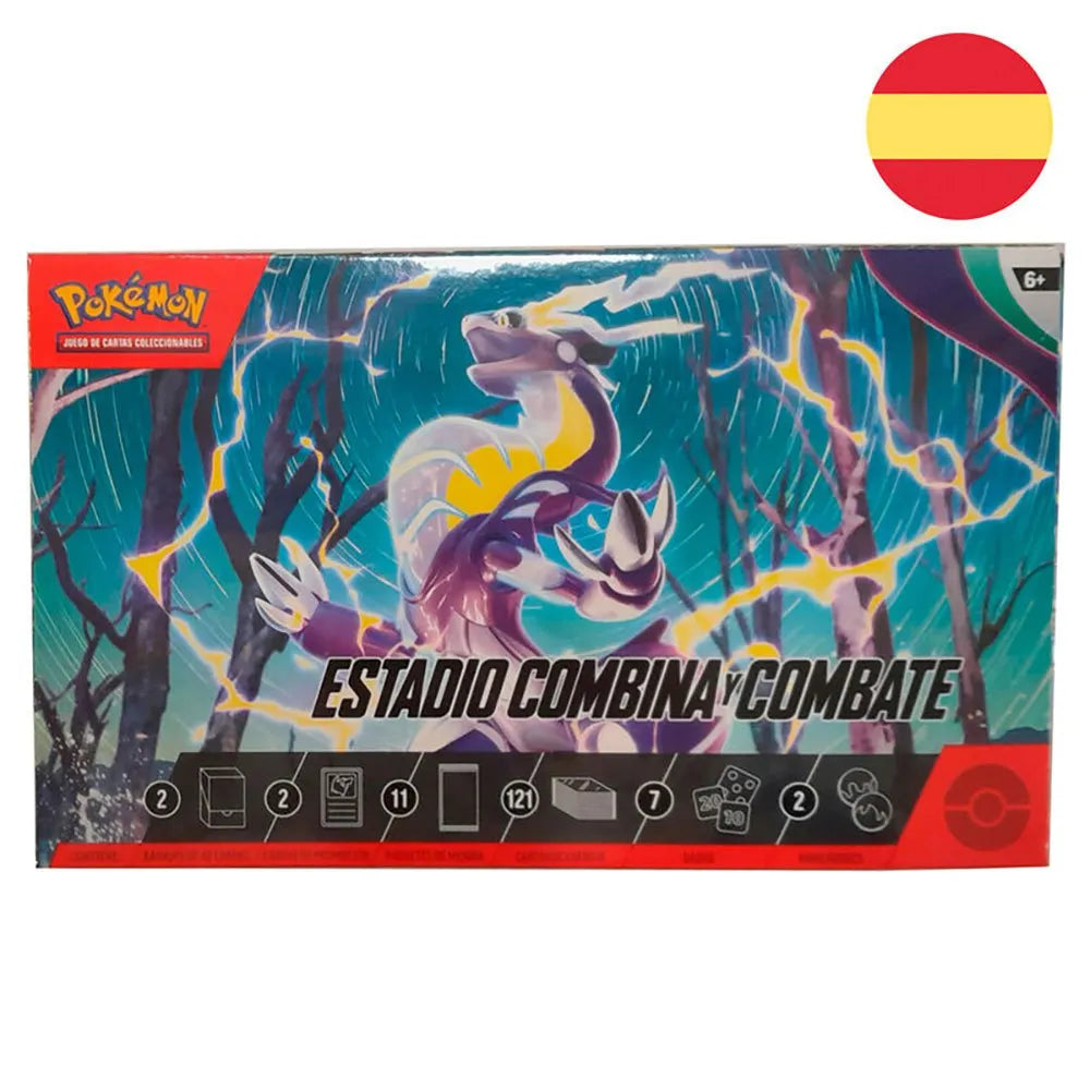 Pokemon trading card game Build&Battle Stadium Miraidon Spanish
