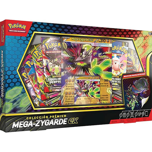 Pokemon trading card game EX Mega Zygarde Spanish