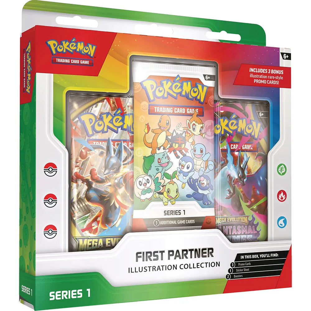 Pokemon trading card game First Partner Illustration Collection Series 1 box