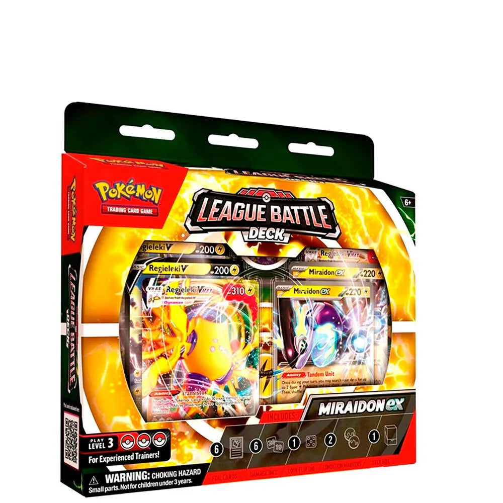 Pokemon trading card game League Combat Deck Regieleki and Miraidon English