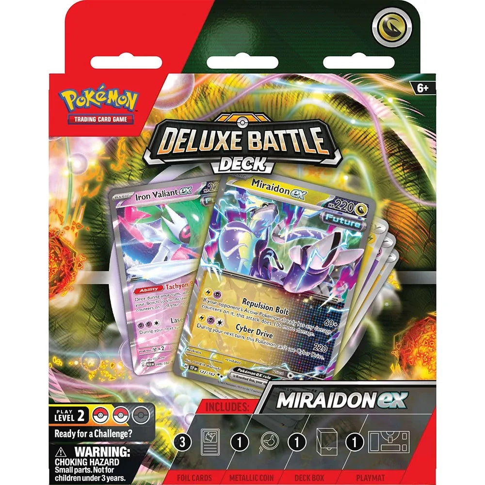 Pokemon trading card game Miraidon/Koraidon ex Deluxe Battle Deck trading cards