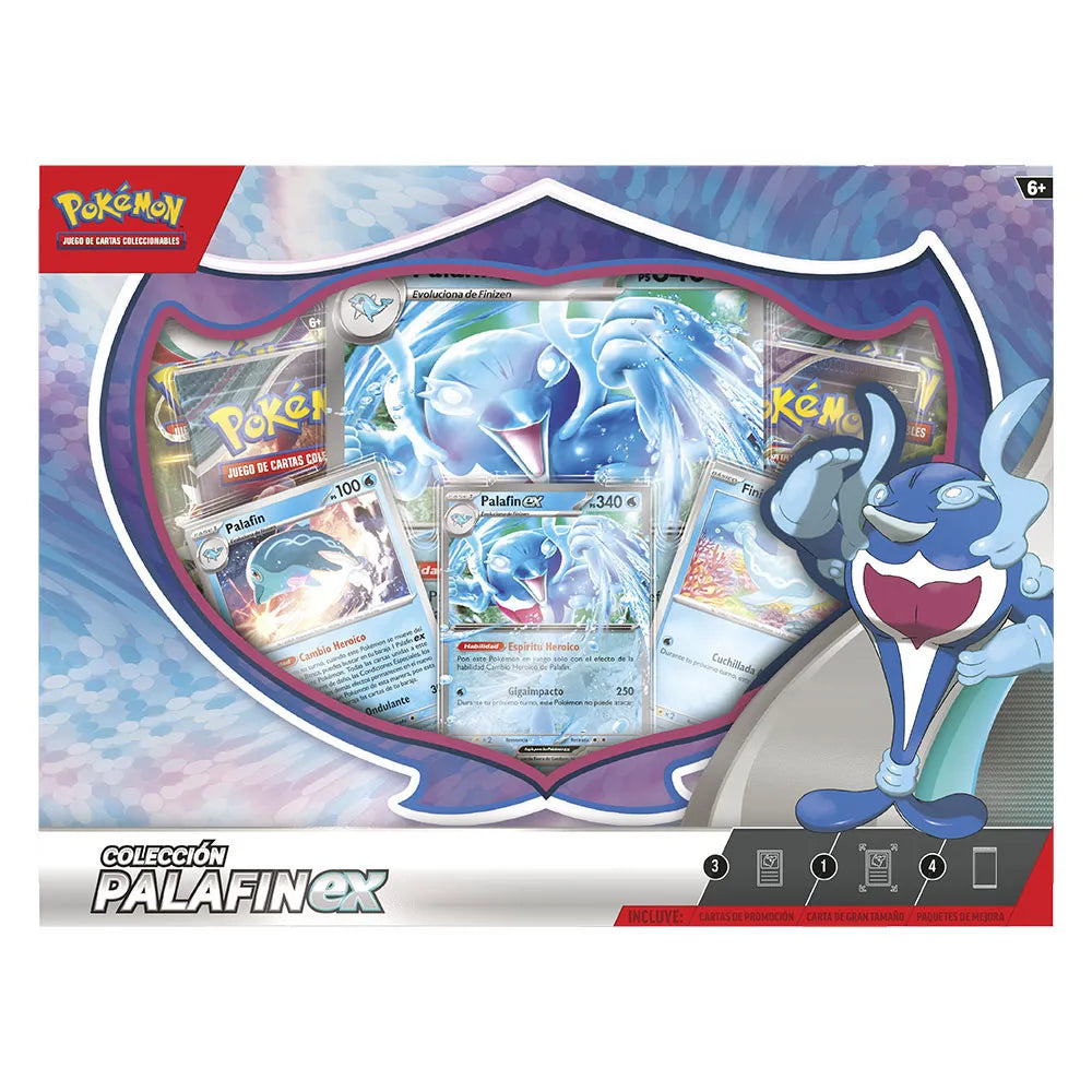 Pokemon trading card game Palafin EX Box Scarlet&Violet 4 envelopes Spanish