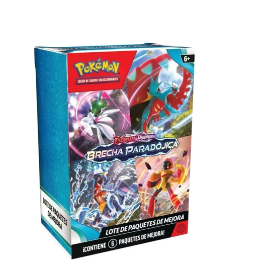 Pokemon trading card game Paradox Rift Booster Bundle 6 envelopes Spanish