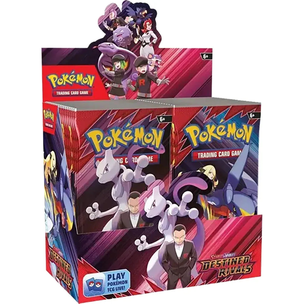 Pokemon trading card game Pokémon Booster Box Destined Rivals Scarlet&Violet TCG 36 envelopes english