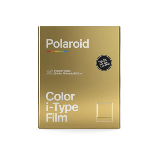 Polaroid Color i-Type Film Golden Moments Edition 2x8 Instant Photos camera